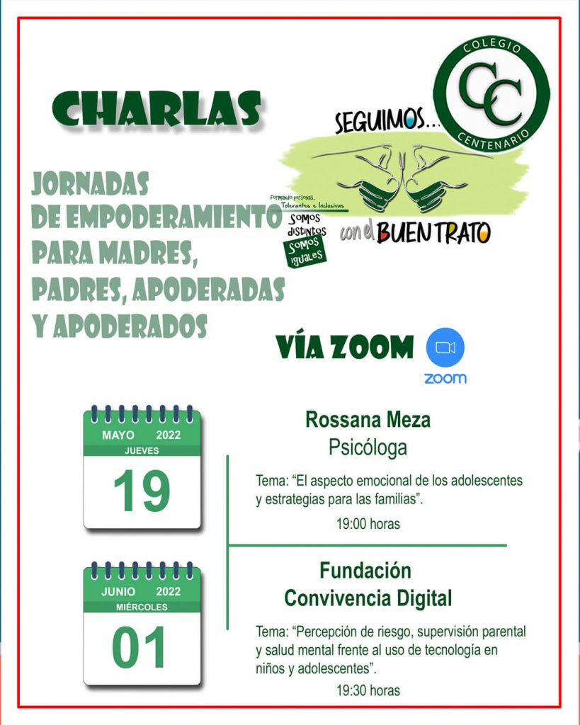 Jornadas de Empoderamiento para Madres, Padres y apoderados
