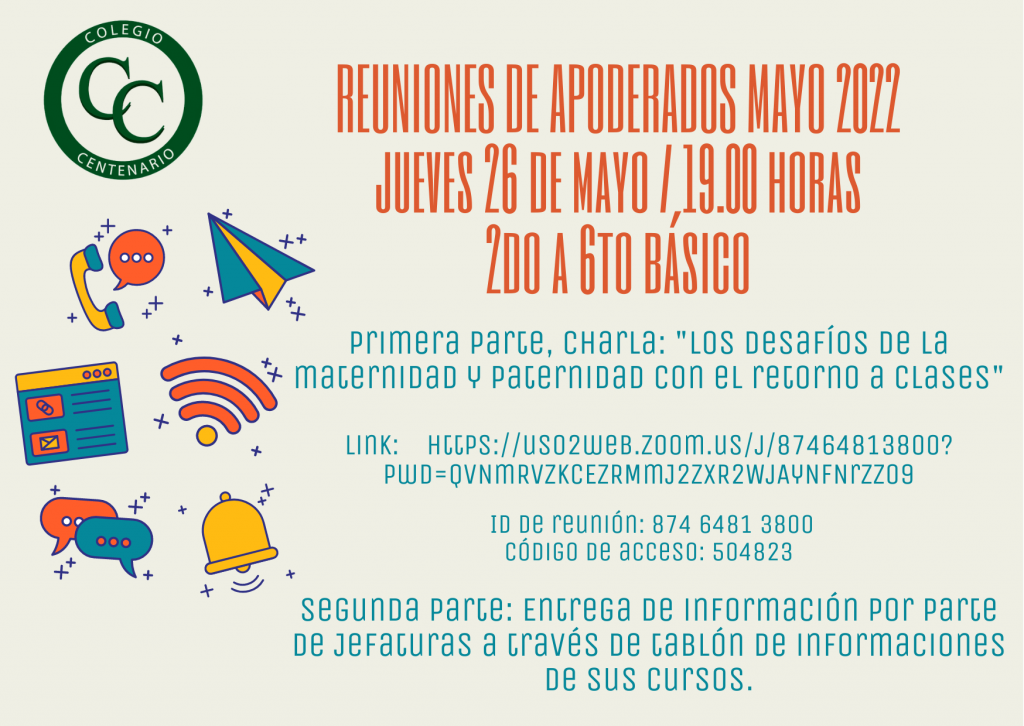 Reunión Apoderados mes de Mayo