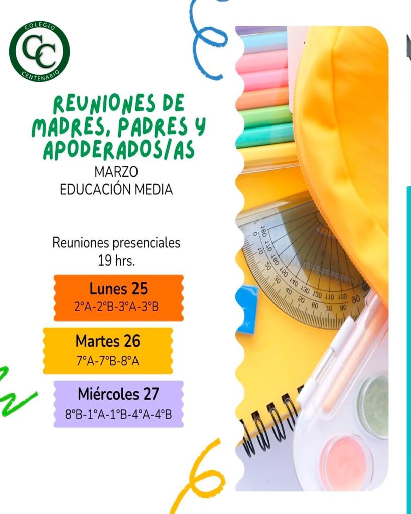 Reuniones Apoderados Educ. Media
